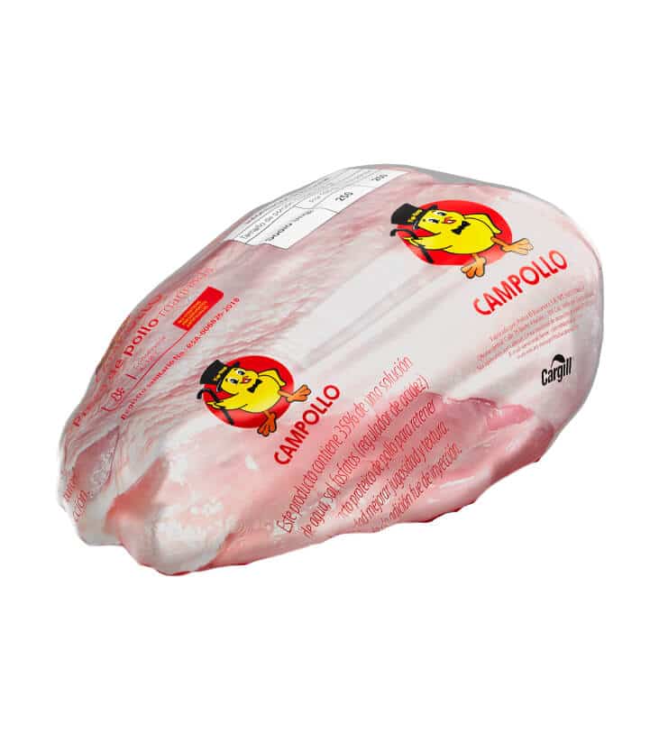 Pechuga de pollo cruda Claripack de Campollo