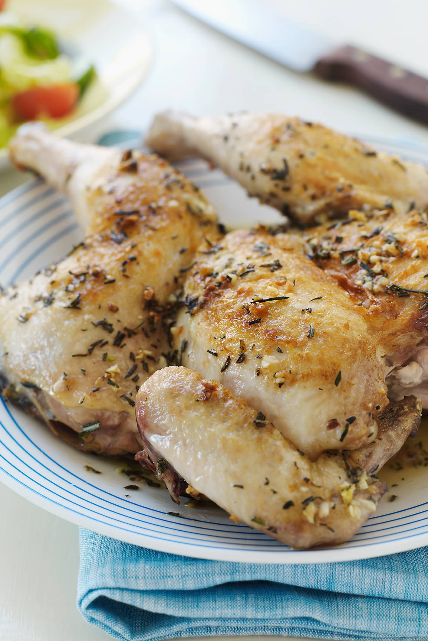 Receta de muslos de pollo con mayonesa