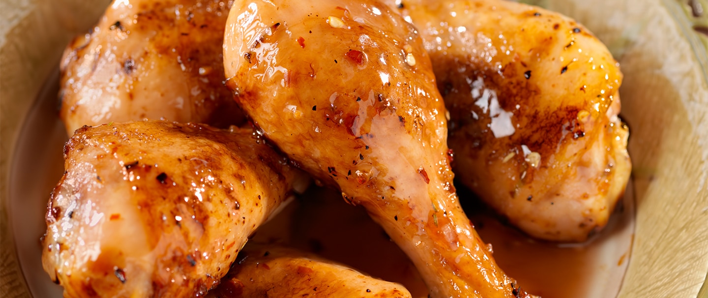 Receta de pollo navideño en salsa​ de maracuyá
