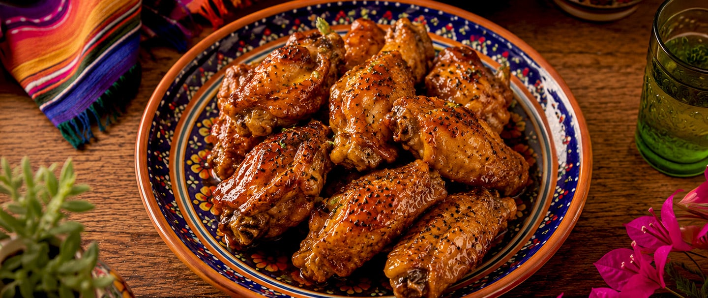 Receta de alitas de pollo en salsa de maracuyá picante