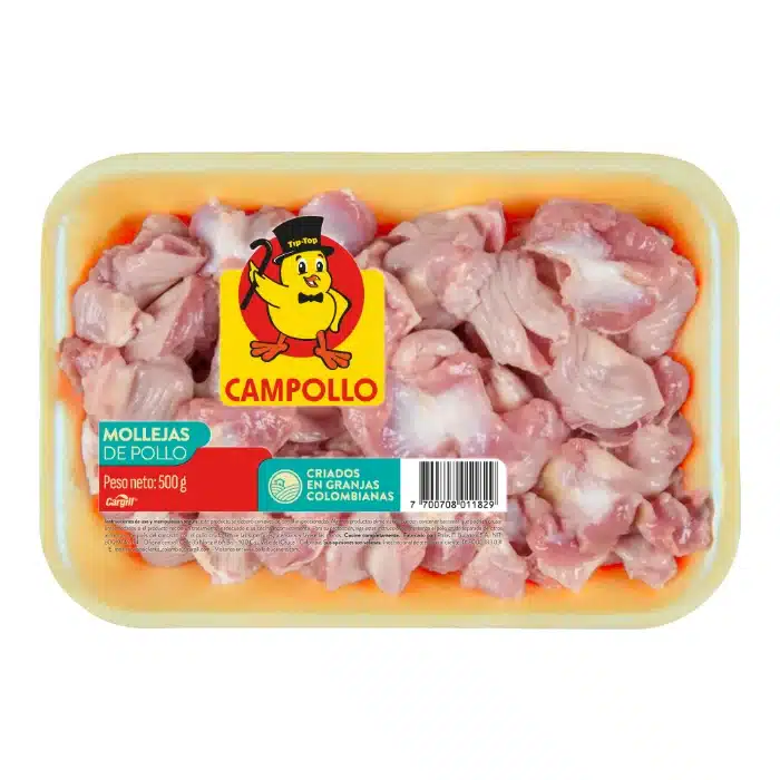 Bandeja de mollejas de Campollo